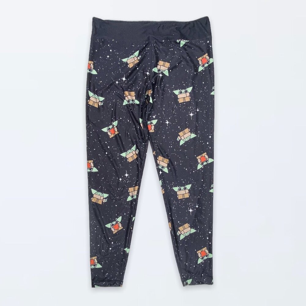 NWT DISNEY Star Wars The Child Pajama Bottoms L - Picture 2 of 7